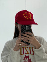 Load image into Gallery viewer, Vintage x CALGARY FLAMES NHL Red Corduroy Hat