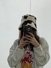 Load image into Gallery viewer, Vintage x Velvet Cow Print Bucket Hat