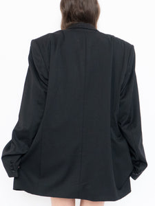 Vintage x Made in Turkey x HUGO BOSS Black & Silk Classic Blazer (XS-L)
