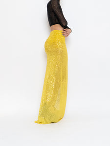 Modern x Yellow Sequin Skirt (XS)