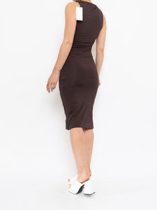 Modern x Brown Spandex Bodycon Dress (XS)