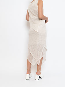 Vintage x Cream Mesh Summer Set (S)