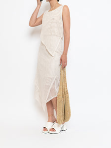 Vintage x Cream Mesh Summer Set (S)