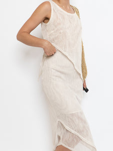Vintage x Cream Mesh Summer Set (S)