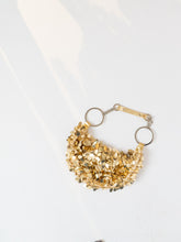 Load image into Gallery viewer, Vintage x Gold Beaded, Sequin Baguette