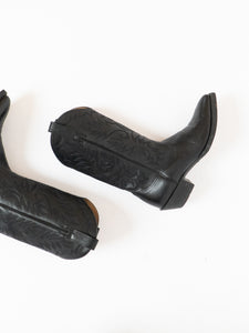 Vintage x ARIAT Black Leather Cowboy Boot (10M, 11.5W)