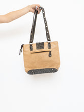 Load image into Gallery viewer, Vintage x Tan, Brown Bejewelled Western Purse