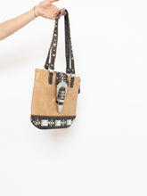 Load image into Gallery viewer, Vintage x Tan, Brown Bejewelled Western Purse