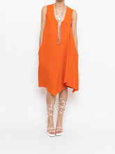 Load image into Gallery viewer, STELLA MCCARTNEY x Orange Asymetric Dress (XS, S)