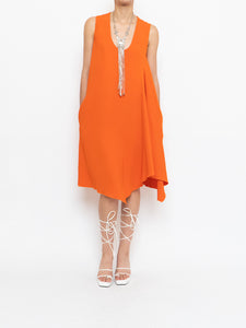 STELLA MCCARTNEY x Orange Asymetric Dress (XS, S)