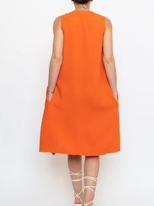 STELLA MCCARTNEY x Orange Asymetric Dress (XS, S)