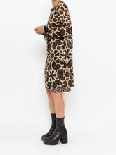 Load image into Gallery viewer, A-K-R-I-S x Brown Silk Patterned Dress (XS, S)