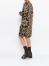 Load image into Gallery viewer, A-K-R-I-S x Brown Silk Patterned Dress (XS, S)