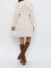 Load image into Gallery viewer, VALENTINO x Cream Dotted Silk Dress (M)