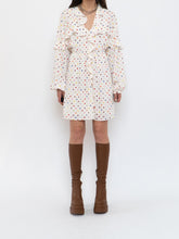 Load image into Gallery viewer, VALENTINO x Cream Dotted Silk Dress (M)