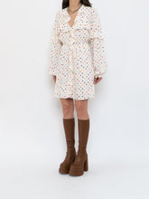 Load image into Gallery viewer, VALENTINO x Cream Dotted Silk Dress (M)