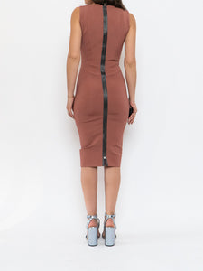 VICTORIA BECKHAM x Blush Pink Bodycon Dress (XS)