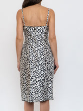 Load image into Gallery viewer, DOLCE &amp; GABANNA x VINTAGE Black, White Floral Bustier Dress (XS, S)