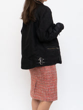 Load image into Gallery viewer, Vintage x Black Biker-style Jacket (M, L)