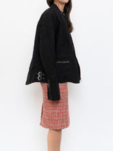 Load image into Gallery viewer, Vintage x Black Biker-style Jacket (M, L)