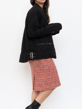 Load image into Gallery viewer, Vintage x Black Biker-style Jacket (M, L)