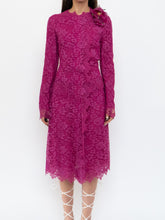 Load image into Gallery viewer, DOLCE &amp; GABANNA x Fuschia Lace Dress/Coat (S-L)