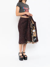 Load image into Gallery viewer, DOLCE &amp; GABANNA x Burgundy Tweed Ruffle Set (S, M)