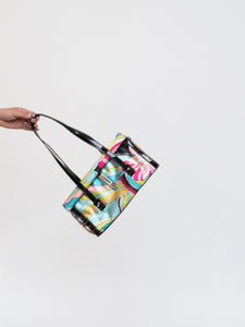 Vintage x Satin Colourful Patterned Purse
