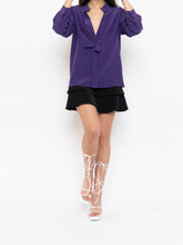 Load image into Gallery viewer, Vintage x Black Tiered Mini Skirt (M)