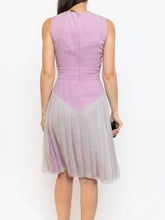 Load image into Gallery viewer, FENDI x Magenta, Grey Delicate Silk Pleated Dress (M)