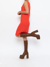 Load image into Gallery viewer, PRADA x Bright Orange Silk Dress (XS, S)