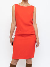 Load image into Gallery viewer, PRADA x Bright Orange Silk Dress (XS, S)