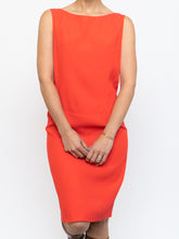 Load image into Gallery viewer, PRADA x Bright Orange Silk Dress (XS, S)