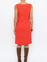 Load image into Gallery viewer, PRADA x Bright Orange Silk Dress (XS, S)