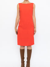 Load image into Gallery viewer, PRADA x Bright Orange Silk Dress (XS, S)
