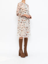Load image into Gallery viewer, PRADA x Spring 2012 Vintage Car Patterned Delicate Silk Dress (S)