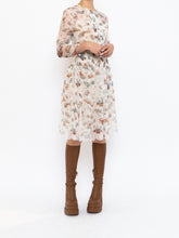 Load image into Gallery viewer, PRADA x Spring 2012 Vintage Car Patterned Delicate Silk Dress (S)
