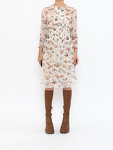 Load image into Gallery viewer, PRADA x Spring 2012 Vintage Car Patterned Delicate Silk Dress (S)
