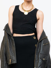 Load image into Gallery viewer, SARAH PACINI x Black Mesh Tank (S, M)