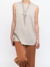 Load image into Gallery viewer, BRUNELLO CUCINELLI x Taupe Silk Top (XS-M)