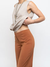 Load image into Gallery viewer, BRUNELLO CUCINELLI x Taupe Silk Top (XS-M)