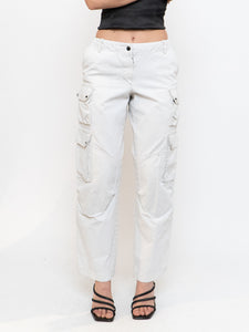 Vintage x BURBERRY Low-rise Cargo Pant (S, M)