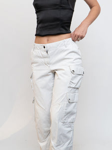 Vintage x BURBERRY Low-rise Cargo Pant (S, M)