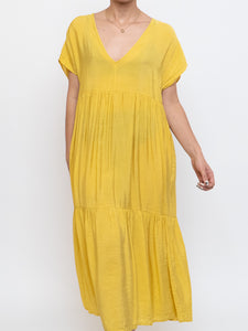 Modern x Yellow Bohemian Dress (XS, S)