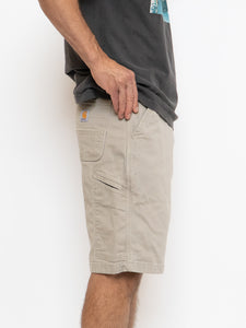 CARHARTT x Beige Cargo Shorts (34 Relaxed Fit, L)