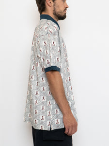 Vintage X Deadstock Golf Patterned Polo (XL)