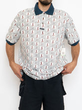 Load image into Gallery viewer, Vintage X Deadstock Golf Patterned Polo (XL)