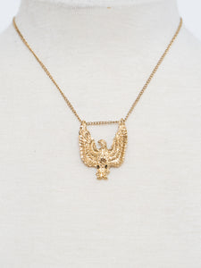 Vintage x Eagle Gold-plated Necklace