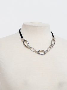 Vintage x Silver Paisley Choker