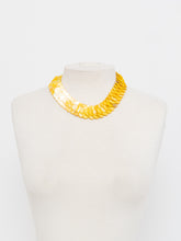 Load image into Gallery viewer, Vintage x Yellow Pearl Beaded Choker